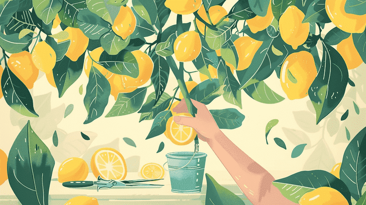 how to prune a lemon tree